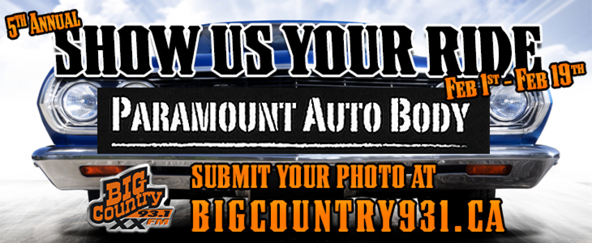 Show Us Your Ride! with Paramount Autobody